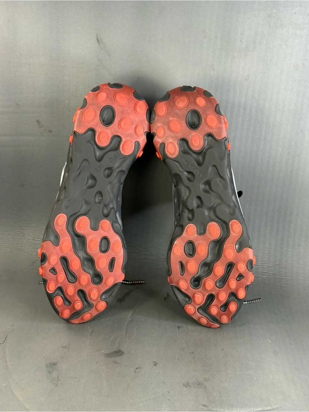 Nike React Element 87 'Solar Red' athletic sneaker shoes men’s size 11